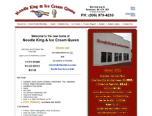 Tablet Screenshot of noodleking.ca